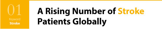 A Rising Number of Stroke Patients Globally